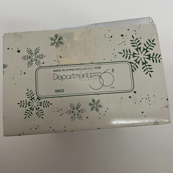 Department 56 Large Glass Christmas Noel Stocking Dog Ornament - Picture 11 of 11